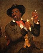 William Sidney Mount The Bone Player France oil painting artist